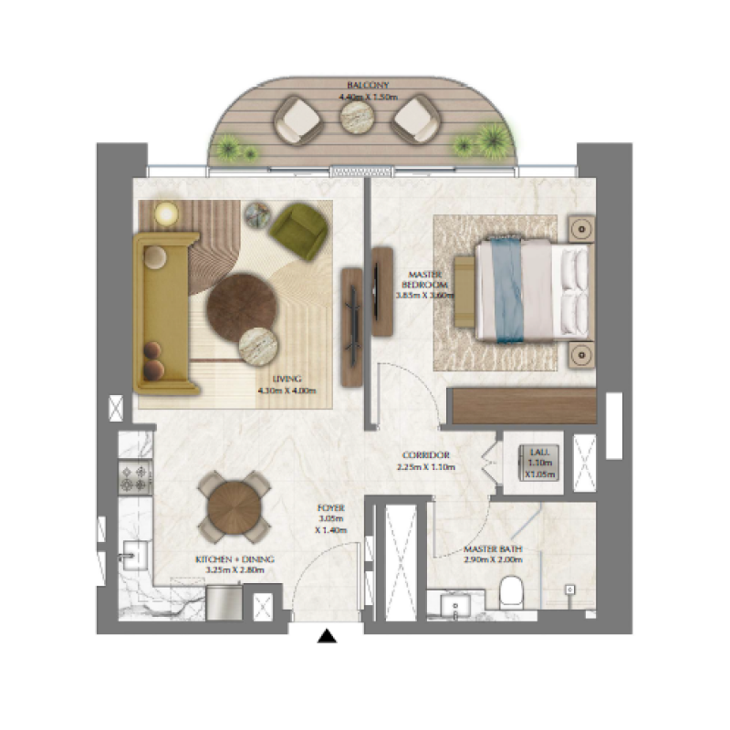 1 Bedroom