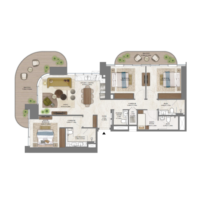 3 Bedroom